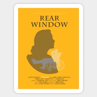 Alfred Hitchcock's Rear Window Sticker